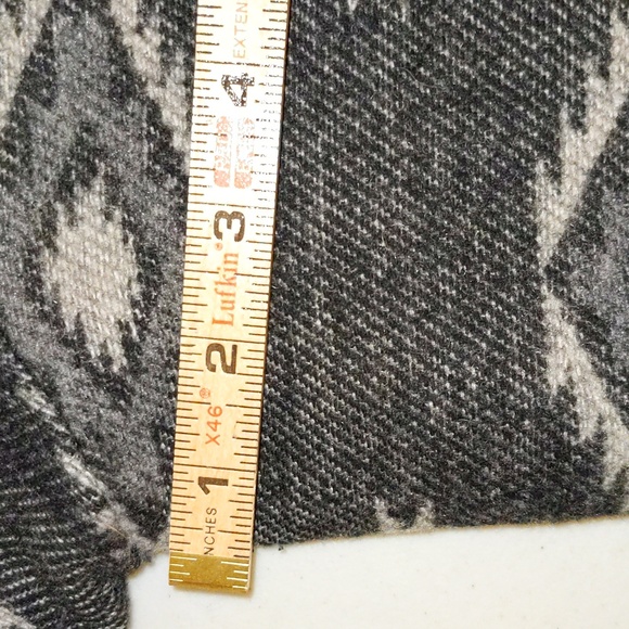 Levi's Women's Size L Hooded Zip Snap Southwest Western Print Long Jacket Coat - Picture 10 of 12